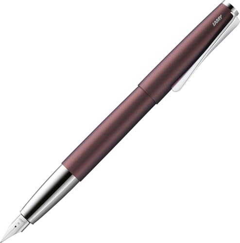 Lamy studio orion matt Füller – universeller Füllfederhalter in elegantem Gehäuse aus Ganzmetall – mit propellerförmigem Clip & Stahlfeder in Strichbreite F – inkl. Tintenpatrone T 10 blau Lamy studio orion matt Füller – universeller Füllfederhalter in elegantem Gehäuse aus Ganzmetall – mit propellerförmigem Clip & Stahlfeder in Strichbreite F – inkl. Tintenpatrone T 10 blau von Lamy