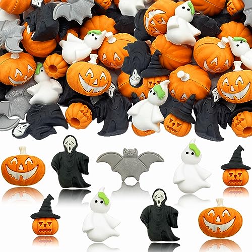 Halloween-Radiergummis für Kinder, 75 Stück, Kürbis-Radiergummi, Großpackung 3D-Halloween-Mini-Radiergummi für Schüler, Klassenzimmer, Preise, Spielbelohnung, Schatzkiste, Süßes oder Leckereien, Halloween-Radiergummis für Kinder, 75 Stück, Kürbis-Radiergummi, Großpackung 3D-Halloween-Mini-Radiergummi für Schüler, Klassenzimmer, Preise, Spielbelohnung, Schatzkiste, Süßes oder Leckereien, von LanMa