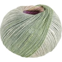 Lana Grossa Cotonella Gelbgrün/ Rot/ Beige/ Lila von Lana Grossa