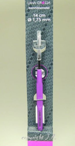 Häkelnadel Garnhäkelnadel von Lana Grossa Stärke 1,75 mm Länge 14 cm mit Griff von Lana Grossa
