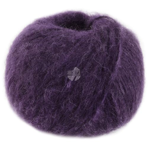 LANA GROSSA Alpaca Air II | Leichtes Schlauchgarn mit Baumwolle | Handstrickgarn aus 50% Alpaka (Baby), 27% Polyamid, 14% Baumwolle & 9% Schurwolle (Merino) | 50g Wolle, Stricken & Häkeln | 140m FB 21 von Lana Grossa