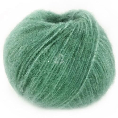 LANA GROSSA Alpaca Air II | Leichtes Schlauchgarn mit Baumwolle | Handstrickgarn aus 50% Alpaka (Baby), 27% Polyamid, 14% Baumwolle & 9% Schurwolle (Merino) | 50g Wolle, Stricken & Häkeln | 140m FB 23 von Lana Grossa