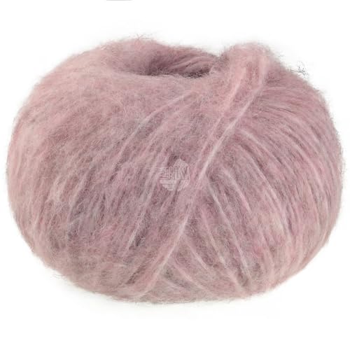 LANA GROSSA Alpaca Air II | Leichtes Schlauchgarn mit Baumwolle | Handstrickgarn aus 50% Alpaka (Baby), 27% Polyamid, 14% Baumwolle & 9% Schurwolle (Merino) | 50g Wolle, Stricken & Häkeln | 140m FB 29 von Lana Grossa