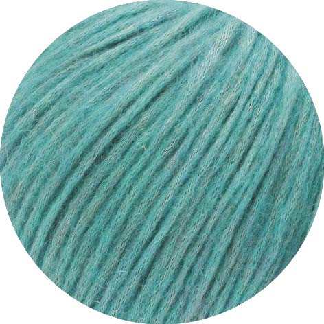 LANA GROSSA Brigitte Nr.2 | Edle Netzgarnstruktur aus Alpaka und Baumwolle | Handstrickgarn aus 47% Alpaka, 45% Baumwolle & 8% Schurwolle | 50g Wolle zum Stricken & Häkeln | 140m Garn von Lana Grossa