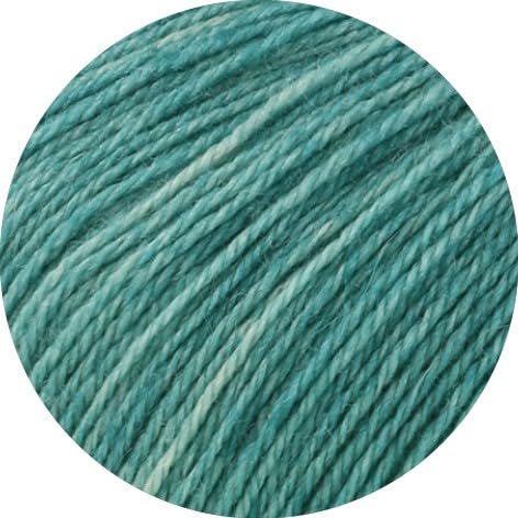 LANA GROSSA Brigitte Silkdream | Zartes, klassisch gezwirntes Garn aus Maulbeerseide | Handstrickgarn aus 60% Schurwolle, 30% Seide & 10% Mohair | 50g Wolle zum Stricken & Häkeln | 270m Garn FB 14 von Lana Grossa
