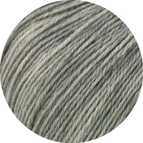 LANA GROSSA Brigitte Silkdream | Zartes, klassisch gezwirntes Garn aus Maulbeerseide | Handstrickgarn aus 60% Schurwolle, 30% Seide & 10% Mohair | 50g Wolle zum Stricken & Häkeln | 270m Garn FB 15 von Lana Grossa