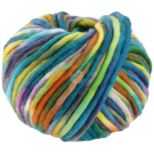 LANA GROSSA Confetti | Fingerdickes Merino-Dochtgarn mit Sprenkeldruck | Handstrickgarn aus 100% Schurwolle (Merino) | 100g Wolle zum Stricken & Häkeln | 50m Garn FB 12 von Lana Grossa