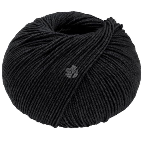 LANA GROSSA Cool Wool Seta | Cool Wool Klassiker mit Seidenanteil | Handstrickgarn aus 80% Schurwolle (Merino extrafein) & 20% Seide | 50g Wolle zum Stricken & Häkeln | 160m Garn von Lana Grossa