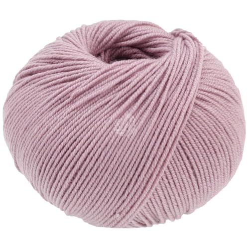 LANA GROSSA Cool Wool Lace Hand-Dyed | Cool Wool Klassiker mit Seidenanteil | Handstrickgarn aus 80% Schurwolle (Merino extrafein) & 20% Seide | 50g Wolle zum Stricken & Häkeln | 160m Garn von Lana Grossa