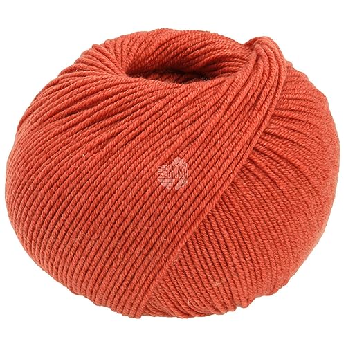 LANA GROSSA Cool Wool Seta | Cool Wool Klassiker mit Seidenanteil | Handstrickgarn aus 80% Schurwolle (Merino extrafein) & 20% Seide | 50g Wolle zum Stricken & Häkeln | 160m Garn von Lana Grossa