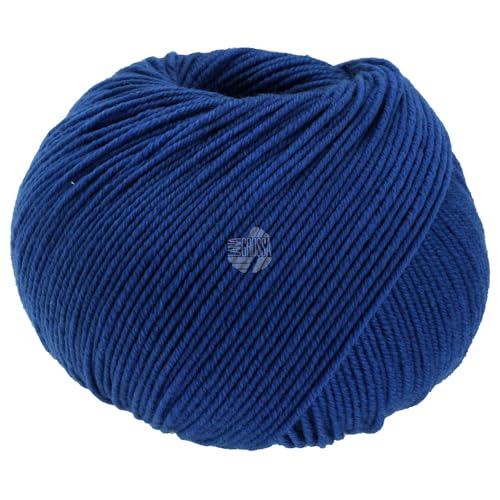 LANA GROSSA Cool Wool Uni | Extrafeine Merinowolle waschmaschinenfest und filzfrei | Handstrickgarn aus 100% Schurwolle (Merino extrafein) | 50g Wolle zum Stricken & Häkeln | 160m Garn FB 2099 von Lana Grossa