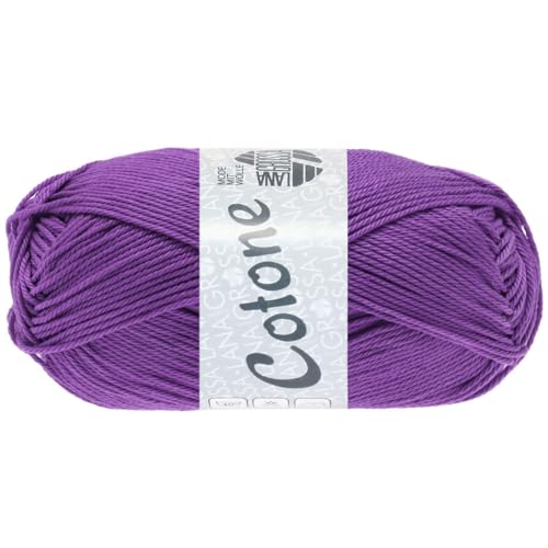 LANA GROSSA Cotone | Baumwollbasicgarn | Handstrickgarn aus 100% Baumwolle | 50g Wolle zum Stricken & Häkeln | 125m Garn LANA GROSSA Cotone | Baumwollbasicgarn | Handstrickgarn aus 100% Baumwolle | 50g Wolle zum Stricken & Häkeln | 125m Garn von Lana Grossa
