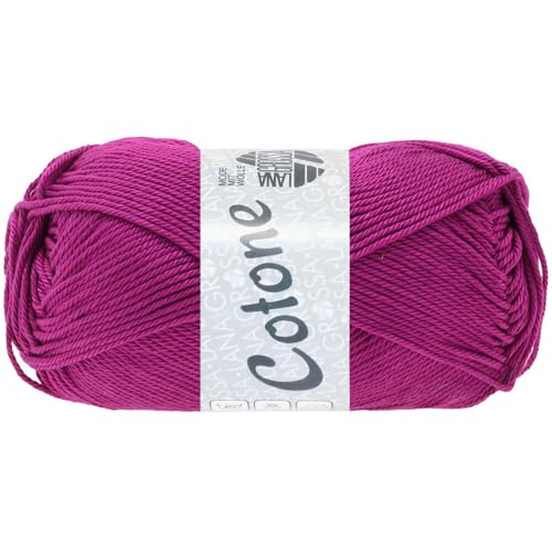 LANA GROSSA Cotone | Baumwollbasicgarn | Handstrickgarn aus 100% Baumwolle | 50g Wolle zum Stricken & Häkeln | 125m Garn LANA GROSSA Cotone | Baumwollbasicgarn | Handstrickgarn aus 100% Baumwolle | 50g Wolle zum Stricken & Häkeln | 125m Garn von Lana Grossa