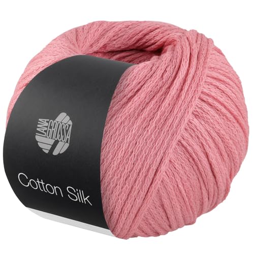 LANA GROSSA Cotton Silk | Edles Effektgarn aus Maulbeerseide gefüllt mit Baumwolle | Handstrickgarn aus 70% Baumwolle & 30% Seide | 50g Wolle zum Stricken & Häkeln | 140m Garn FB 5 LANA GROSSA Cotton Silk | Edles Effektgarn aus Maulbeerseide gefüllt mit Baumwolle | Handstrickgarn aus 70% Baumwolle & 30% Seide | 50g Wolle zum Stricken & Häkeln | 140m Garn FB 5 von Lana Grossa