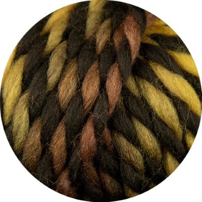 LANA GROSSA Dolce | Dickes, locker verzwirnt Merino-Dochtgarn mit Mouliné- Effekt | Handstrickgarn aus 100% Schurwolle (Merino, basolan) | 100g Wolle zum Stricken & Häkeln | 50m GarnFB 2 von Lana Grossa