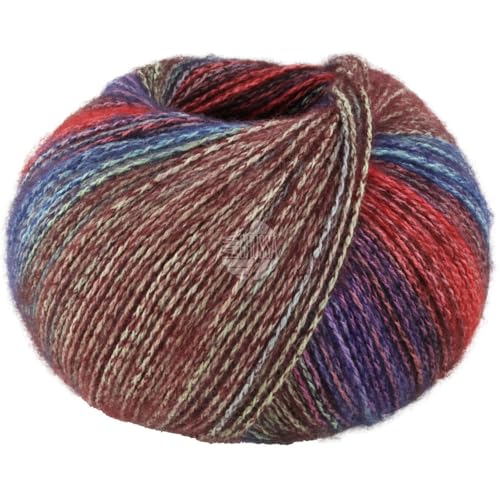 LANA GROSSA Gianna | Baumwolle mit weichen Merino- und Kaschmirfasern | Handstrickgarn aus 80% Cotton (Bio), 15% Virgin Wool (Merino) & 5% Cashmere | 180g Wolle zum Stricken & Häkeln | 450m Garn von Lana Grossa