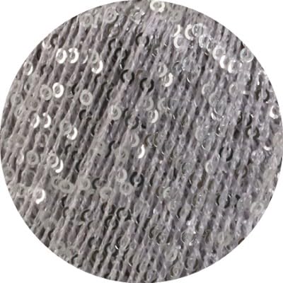 LANA GROSSA Glamour | Beilaufgarn mit Pailletten | Handstrickgarn aus 55% Polyamid und 45% Polyester | 25g Wolle zum Stricken & Häkeln | 115m GarnFB 1 von Lana Grossa