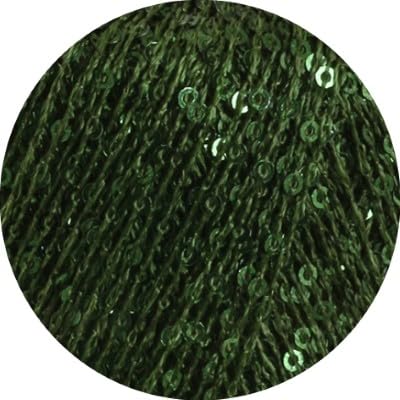 LANA GROSSA Glamour | Beilaufgarn mit Pailletten | Handstrickgarn aus 55% Polyamid und 45% Polyester | 25g Wolle zum Stricken & Häkeln | 115m GarnFB 16 LANA GROSSA Glamour | Beilaufgarn mit Pailletten | Handstrickgarn aus 55% Polyamid und 45% Polyester | 25g Wolle zum Stricken & Häkeln | 115m GarnFB 16 von Lana Grossa