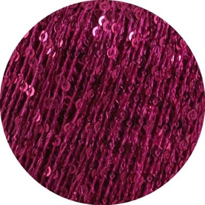 LANA GROSSA Glamour | Beilaufgarn mit Pailletten | Handstrickgarn aus 55% Polyamid und 45% Polyester | 25g Wolle zum Stricken & Häkeln | 115m GarnFB 8 LANA GROSSA Glamour | Beilaufgarn mit Pailletten | Handstrickgarn aus 55% Polyamid und 45% Polyester | 25g Wolle zum Stricken & Häkeln | 115m GarnFB 8 von Lana Grossa