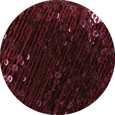 LANA GROSSA Glamour | Beilaufgarn mit Pailletten | Handstrickgarn aus 55% Polyamid und 45% Polyester | 25g Wolle zum Stricken & Häkeln | 115m GarnFB 9 von Lana Grossa