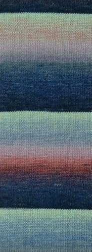 LANA GROSSA Gomitolo Fumo | Dochtgarn mit regelmäßigem Farbverlauf in breiten Streifen | Handstrickgarn aus 50% Schurwolle & 50% Acryl | 200g Wolle zum Stricken & Häkeln | 700m GarnFB 517 LANA GROSSA Gomitolo Fumo | Dochtgarn mit regelmäßigem Farbverlauf in breiten Streifen | Handstrickgarn aus 50% Schurwolle & 50% Acryl | 200g Wolle zum Stricken & Häkeln | 700m GarnFB 517 von Lana Grossa