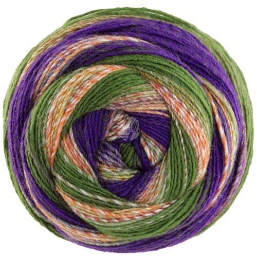 LANA GROSSA Gomitolo Fusione | Dochtgarn mit Farbverlauf | Handstrickgarn aus 60% Schurwolle & 40% Polyacryl | 200g Wolle zum Stricken & Häkeln | 700m Garn LANA GROSSA Gomitolo Fusione | Dochtgarn mit Farbverlauf | Handstrickgarn aus 60% Schurwolle & 40% Polyacryl | 200g Wolle zum Stricken & Häkeln | 700m Garn von Lana Grossa