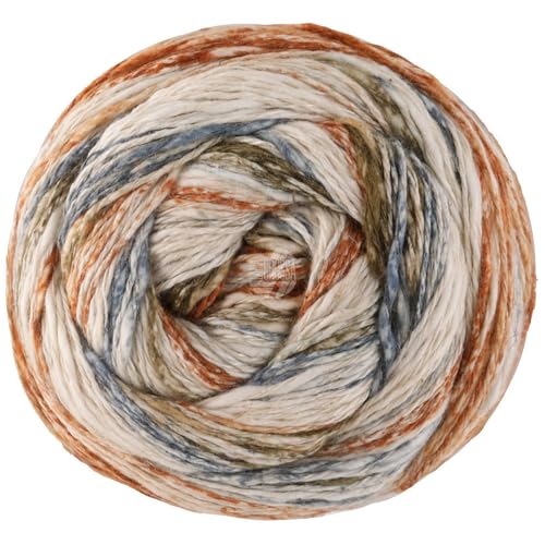 LANA GROSSA Gomitolo Hippie | Baumwoll-Leinengarn mit Hanffasern und Effektstreifen-Druck | Handstrickgarn aus 66% Baumwolle, 30% Hanf & 4% Leinen |100g Wolle zum Stricken & Häkeln | 300m Garn LANA GROSSA Gomitolo Hippie | Baumwoll-Leinengarn mit Hanffasern und Effektstreifen-Druck | Handstrickgarn aus 66% Baumwolle, 30% Hanf & 4% Leinen |100g Wolle zum Stricken & Häkeln | 300m Garn von Lana Grossa