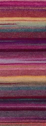 LANA GROSSA Gomitolo Intenso | Dochtgarn mit unregelmäßigem Ringeleffekt | Handstrickgarn aus 50% Schurwolle & 50% Acryl | 200g Wolle zum Stricken & Häkeln | 700m GarnFB 237 LANA GROSSA Gomitolo Intenso | Dochtgarn mit unregelmäßigem Ringeleffekt | Handstrickgarn aus 50% Schurwolle & 50% Acryl | 200g Wolle zum Stricken & Häkeln | 700m GarnFB 237 von Lana Grossa