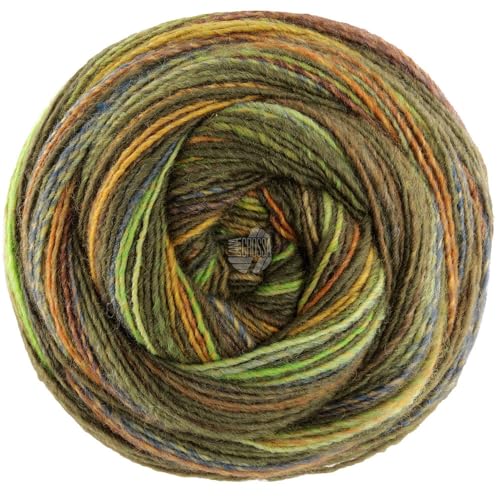 LANA GROSSA Gomitolo Magico | Dochtgarn mit Farbverlauf | Handstrickgarn aus 60% Schurwolle & 40% Polyacryl | 200g Wolle zum Stricken & Häkeln | 700m Garn LANA GROSSA Gomitolo Magico | Dochtgarn mit Farbverlauf | Handstrickgarn aus 60% Schurwolle & 40% Polyacryl | 200g Wolle zum Stricken & Häkeln | 700m Garn von Lana Grossa