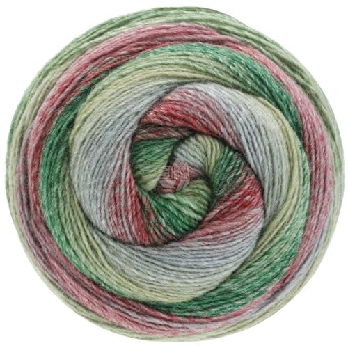 LANA GROSSA Gomitolo Versione | Dochtgarn mit Farbverlauf | Handstrickgarn aus 60% Schurwolle & 40% Polyacryl | 200g Wolle zum Stricken & Häkeln | 700m Garn LANA GROSSA Gomitolo Versione | Dochtgarn mit Farbverlauf | Handstrickgarn aus 60% Schurwolle & 40% Polyacryl | 200g Wolle zum Stricken & Häkeln | 700m Garn von Lana Grossa
