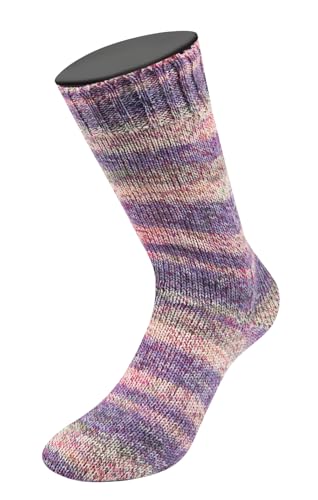 LANA GROSSA Landlust die Sockenwolle | Garn aus Merinowolle in verschiedenen Farben | Handstrickgarn aus 80% Schurwolle (Merino) & 20% Polyamid | 100g Wolle zum Stricken & Häkeln | 420m Garn von Lana Grossa
