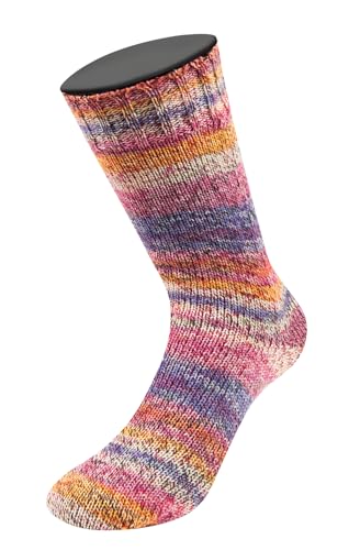 LANA GROSSA Landlust die Sockenwolle | Garn aus Merinowolle in verschiedenen Farben | Handstrickgarn aus 80% Schurwolle (Merino) & 20% Polyamid | 100g Wolle zum Stricken & Häkeln | 420m Garn von Lana Grossa