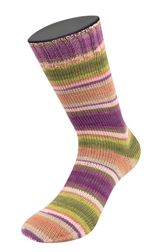 LANA GROSSA Landlust die Sockenwolle | Garn aus Merinowolle in verschiedenen Farben | Handstrickgarn aus 80% Schurwolle (Merino) & 20% Polyamid | 100g Wolle zum Stricken & Häkeln | 420m Garn von Lana Grossa