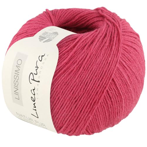 LANA GROSSA Linissimo | Leichtes, locker verzwirntes Baumwoll-Leinengarn | Handstrickgarn aus 50% Baumwolle & 50% Leinen | 50g Wolle zum Stricken & Häkeln | 187m Garn FB6 LANA GROSSA Linissimo | Leichtes, locker verzwirntes Baumwoll-Leinengarn | Handstrickgarn aus 50% Baumwolle & 50% Leinen | 50g Wolle zum Stricken & Häkeln | 187m Garn FB6 von Lana Grossa