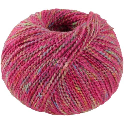 LANA GROSSA Maglia | Sommer-Tweedgarn aus Baumwolle, mit einem bunten Effektgarn verzwirnt | Handstrickgarn aus 92% Baumwolle & 8% Polyester | 50g Wolle zum Stricken & Häkeln | 155m Garn LANA GROSSA Maglia | Sommer-Tweedgarn aus Baumwolle, mit einem bunten Effektgarn verzwirnt | Handstrickgarn aus 92% Baumwolle & 8% Polyester | 50g Wolle zum Stricken & Häkeln | 155m Garn von Lana Grossa