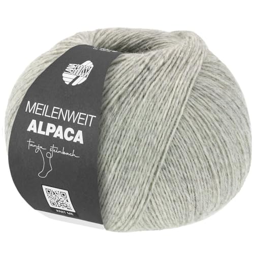 LANA GROSSA Meilenweit 100 Alpaca | Kuschelweiches Alpaka-Sockengarn, im Wollprogramm bis 30°C | Handstrickgarn aus 70% Alpaka & 30% Polyamid | 100g Wolle zum Stricken & Häkeln | 420m Garn LANA GROSSA Meilenweit 100 Alpaca | Kuschelweiches Alpaka-Sockengarn, im Wollprogramm bis 30°C | Handstrickgarn aus 70% Alpaka & 30% Polyamid | 100g Wolle zum Stricken & Häkeln | 420m Garn von Lana Grossa