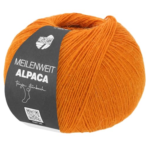 LANA GROSSA Meilenweit 100 Alpaca | Kuschelweiches Alpaka-Sockengarn, im Wollprogramm bis 30°C | Handstrickgarn aus 70% Alpaka & 30% Polyamid | 100g Wolle zum Stricken & Häkeln | 420m Garn LANA GROSSA Meilenweit 100 Alpaca | Kuschelweiches Alpaka-Sockengarn, im Wollprogramm bis 30°C | Handstrickgarn aus 70% Alpaka & 30% Polyamid | 100g Wolle zum Stricken & Häkeln | 420m Garn von Lana Grossa