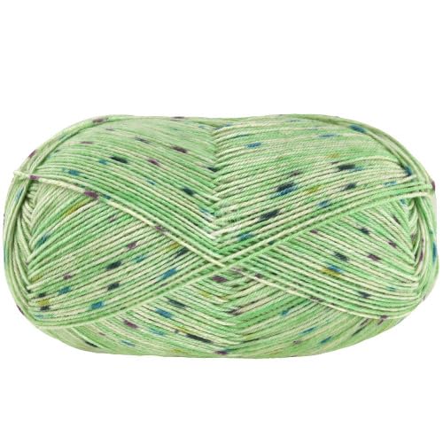 LANA GROSSA Meilenweit 100 Merino extrafine | Hochwertiges Sockengarn, waschmaschinenfest | Handstrickgarn aus 75% Schurwolle & 25% Polyamid | 100g Wolle zum Stricken & Häkeln | 420m Garn von Lana Grossa
