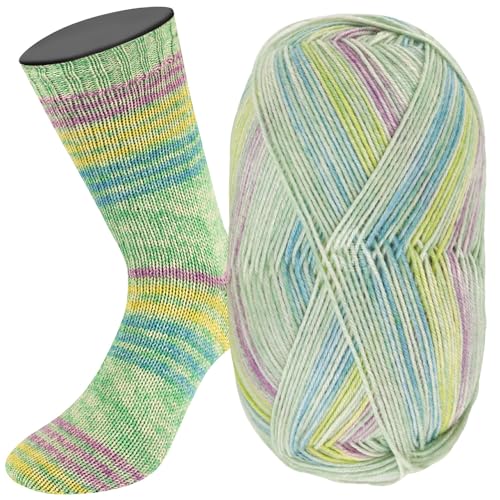 LANA GROSSA Meilenweit 100 Merino extrafine Luna | Hochwertiges Sockengarn, waschmaschinenfest | Handstrickgarn aus 75% Schurwolle & 25% Polyamid | 100g Wolle zum Stricken & Häkeln | 420m Garn LANA GROSSA Meilenweit 100 Merino extrafine Luna | Hochwertiges Sockengarn, waschmaschinenfest | Handstrickgarn aus 75% Schurwolle & 25% Polyamid | 100g Wolle zum Stricken & Häkeln | 420m Garn von Lana Grossa