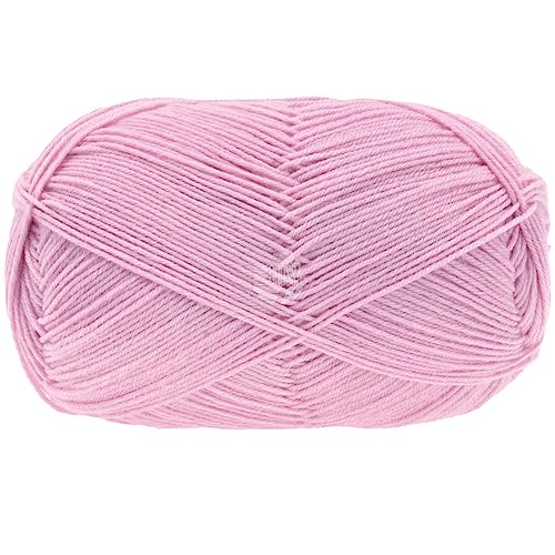 LANA GROSSA Meilenweit 100 Merino extrafine | Hochwertiges Sockengarn, waschmaschinenfest | Handstrickgarn aus 75% Schurwolle & 25% Polyamid | 100g Wolle zum Stricken & Häkeln | 420m Garn von Lana Grossa