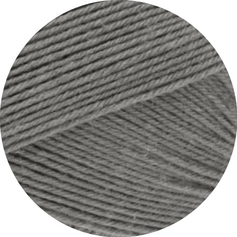 LANA GROSSA Meilenweit 100 Merino extrafine | Hochwertiges Sockengarn, waschmaschinenfest | Handstrickgarn aus 75% Schurwolle & 25% Polyamid | 100g Wolle zum Stricken & Häkeln | 420m Garn LANA GROSSA Meilenweit 100 Merino extrafine | Hochwertiges Sockengarn, waschmaschinenfest | Handstrickgarn aus 75% Schurwolle & 25% Polyamid | 100g Wolle zum Stricken & Häkeln | 420m Garn von Lana Grossa