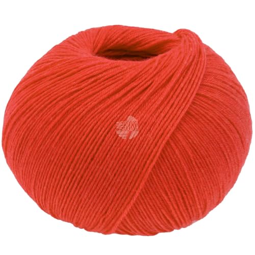 LANA GROSSA Meilenweit 100 Merino extrafine | Hochwertiges Sockengarn, waschmaschinenfest | Handstrickgarn aus 75% Schurwolle & 25% Polyamid | 100g Wolle zum Stricken & Häkeln | 420m Garn LANA GROSSA Meilenweit 100 Merino extrafine | Hochwertiges Sockengarn, waschmaschinenfest | Handstrickgarn aus 75% Schurwolle & 25% Polyamid | 100g Wolle zum Stricken & Häkeln | 420m Garn von Lana Grossa