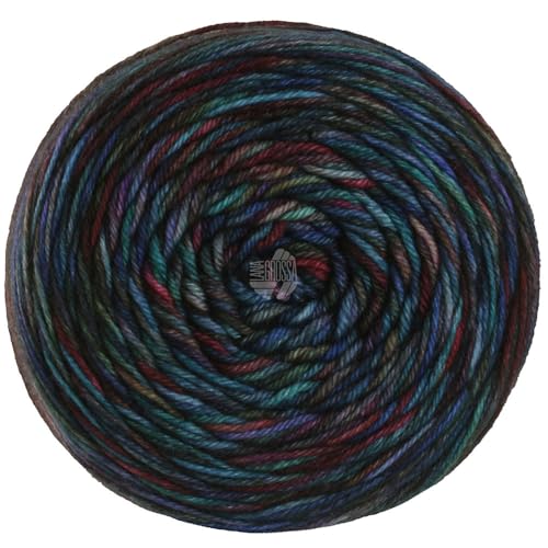 LANA GROSSA Meilenweit 100 Sooty | Extrafeines Merinogarn im klassischen hand-dyed Verfahren | Handstrickgarn aus 75% Schurwolle & 25% Polyamid | 100g Wolle zum Stricken & Häkeln | 400m Garn FB 6222 LANA GROSSA Meilenweit 100 Sooty | Extrafeines Merinogarn im klassischen hand-dyed Verfahren | Handstrickgarn aus 75% Schurwolle & 25% Polyamid | 100g Wolle zum Stricken & Häkeln | 400m Garn FB 6222 von Lana Grossa