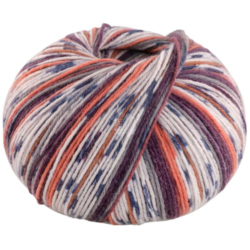 LANA GROSSA Meilenweit 6-Fach Alpaca | Kuschelweiches Alpaka-Sockengarn, waschmaschinenfest | Handstrickgarn aus 50% Alpaka, 20% Schurwolle & 30% Polyamid | 150g Wolle zum Stricken & Häkeln | 390m LANA GROSSA Meilenweit 6-Fach Alpaca | Kuschelweiches Alpaka-Sockengarn, waschmaschinenfest | Handstrickgarn aus 50% Alpaka, 20% Schurwolle & 30% Polyamid | 150g Wolle zum Stricken & Häkeln | 390m von Lana Grossa