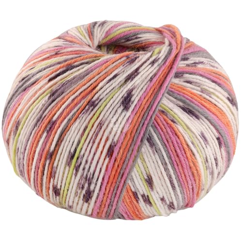 LANA GROSSA Meilenweit 6-Fach Alpaca | Kuschelweiches Alpaka-Sockengarn, waschmaschinenfest | Handstrickgarn aus 50% Alpaka, 20% Schurwolle & 30% Polyamid | 150g Wolle zum Stricken & Häkeln | 390m LANA GROSSA Meilenweit 6-Fach Alpaca | Kuschelweiches Alpaka-Sockengarn, waschmaschinenfest | Handstrickgarn aus 50% Alpaka, 20% Schurwolle & 30% Polyamid | 150g Wolle zum Stricken & Häkeln | 390m von Lana Grossa