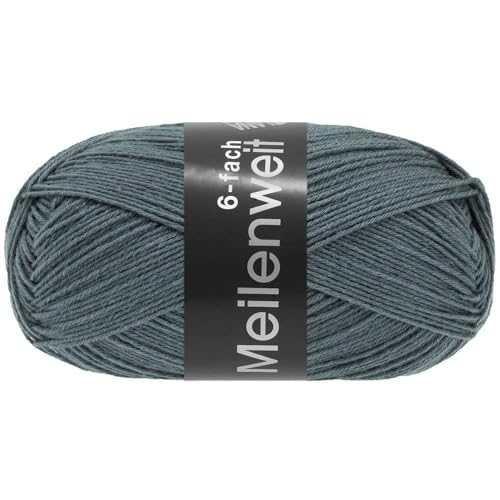 LANA GROSSA Meilenweit 6-fach 150 | 6-fädiger Sockenklassiker, waschmaschinenfest | Handstrickgarn 80% Schurwolle & 20% Polyamid | 150g Wolle zum Stricken & Häkeln | 390m Garn FB9249 LANA GROSSA Meilenweit 6-fach 150 | 6-fädiger Sockenklassiker, waschmaschinenfest | Handstrickgarn 80% Schurwolle & 20% Polyamid | 150g Wolle zum Stricken & Häkeln | 390m Garn FB9249 von Lana Grossa
