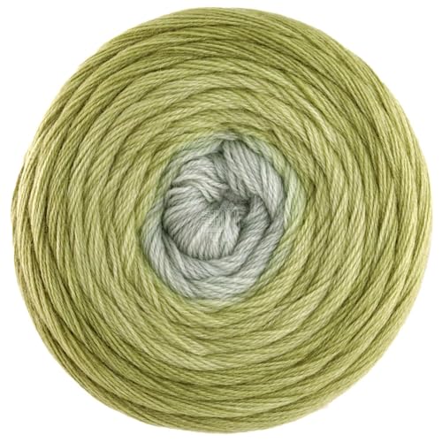 LANA GROSSA Merino Lace Aquarell | Extrafeine Merinowolle in Lace-Garnstärke im Farbverlauf bedruckt | Handstrickgarn aus 100% Schurwolle (Merino) | 100g Wolle zum Stricken & Häkeln | 800m Garn FB1 von Lana Grossa