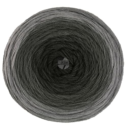 LANA GROSSA Merino Lace Aquarell | Extrafeine Merinowolle in Lace-Garnstärke im Farbverlauf bedruckt | Handstrickgarn aus 100% Schurwolle (Merino) | 100g Wolle zum Stricken & Häkeln | 800m Garn FB401 von Lana Grossa