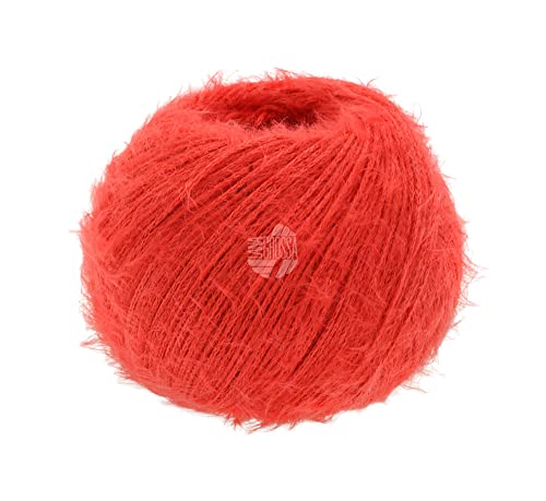 LANA GROSSA Per Fortuna GOTS | Leichtes Sommerflauschgarn mit Baumwolle | Handstrickgarn aus 74% Baumwolle (Bio) & 26% Polyamid | 50g Wolle zum Stricken & Häkeln | 190m Garn FB 2 von Lana Grossa