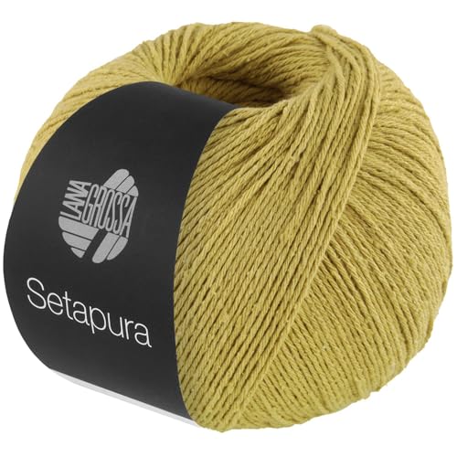 LANA GROSSA Setapura | Angenehm weiches, mattes Seidengarn | Handstrickgarn aus 100% Seide | 50g Wolle zum Stricken & Häkeln | 200m Garn FB2 LANA GROSSA Setapura | Angenehm weiches, mattes Seidengarn | Handstrickgarn aus 100% Seide | 50g Wolle zum Stricken & Häkeln | 200m Garn FB2 von Lana Grossa